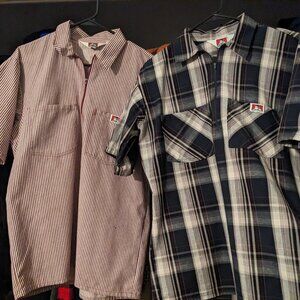 2 Ben Davis Medium work shirts 🐵🐵